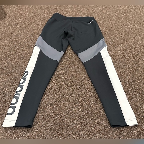 Adidas S Aeroready stretch pants athletic active pants bottoms yoga Zumba EUC! - Picture 4 of 4